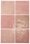 Плитка керамическая Equipe Artisan 13x13.2 см 24456 розовый