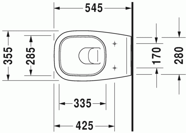 Унитаз подвесной DURAVIT D-Code 25350900002 Унитаз подвесной DURAVIT D-Code 25350900002