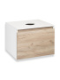 Тумба под раковину Runo Бари 60 см 00-00001374 подвесная крафт дуб