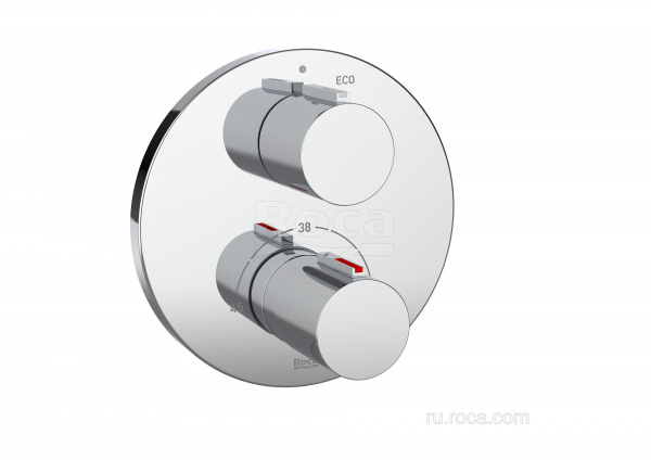 Смеситель Roca T-1000 для душа скрытого монтажа 5A2C09C00 Смеситель Roca T-1000 для душа скрытого монтажа 5A2C09C00