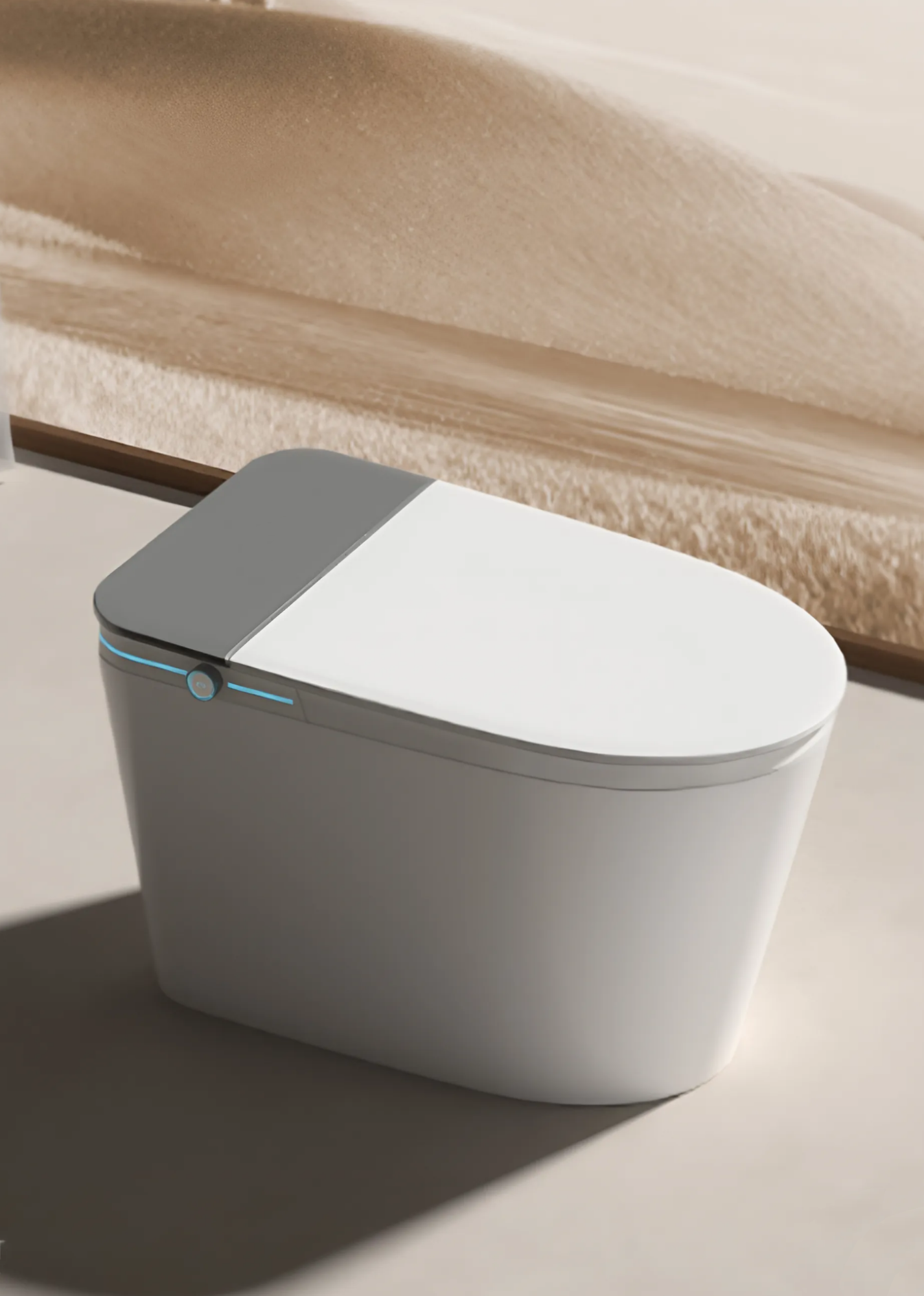 Унитаз Ceruttispa Ester Smart CT10617 приставной с дистанционным управлением