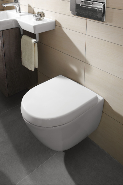 Унитаз Villeroy & Boch Subway 2.0 5606R0R1 подвесной безободковый