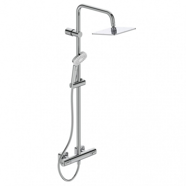 Душевая система с термостатическим смесителем Ideal Standard IDEALRAIN CUBE EVO A6985AA Душевая система с термостатическим смесителем Ideal Standard IDEALRAIN CUBE EVO A6985AA