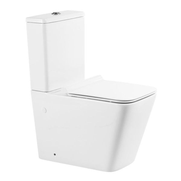 Чаша унитаза безободковая  BelBagno ARDENTE-R BB02093CPR Чаша унитаза безободковая  BelBagno ARDENTE-R BB02093CPR