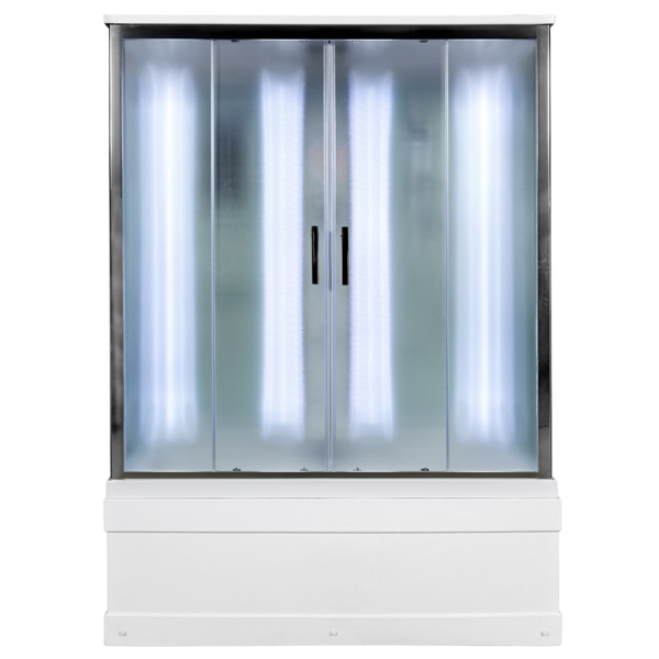 Душевая кабина DTO EM4517LED+GM профиль хром