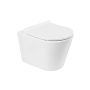 Унитаз подвесной безободковый  BelBagno FLAY-R BB053CHR Унитаз подвесной безободковый  BelBagno FLAY-R BB053CHR