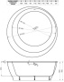 Ванна акриловая 160x160 Vayer Boomerang Гл000010534 с панелью Ванна акриловая 160x160 Vayer Boomerang Гл000010534 с панелью