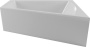 Ванна акриловая Vayer Trinity Гл000006819 170x130 Ванна акриловая Vayer Trinity Гл000006819 170x130