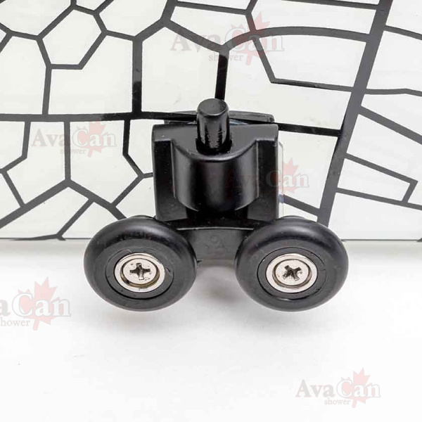 Душевой уголок AvaCan 90x195x90 HB90 профиль черный