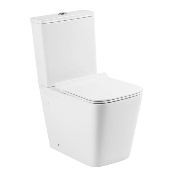 Чаша унитаза безободковая  BelBagno ARDENTE-R BB02093CPR Чаша унитаза безободковая  BelBagno ARDENTE-R BB02093CPR