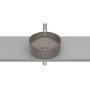 Раковина Roca Inspira round накладная 37х37, кофейный 327523660 Раковина Roca Inspira round накладная 37х37, кофейный 327523660