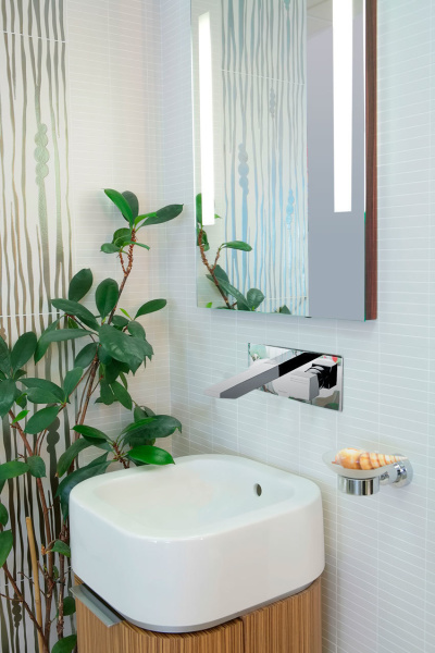 Смеситель для раковины Ramonsoler Kuatro 4720 встраиваемый хром