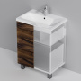 Тумба под раковину Am.Pm Gem 60 см M90FSX0602HF напольная орех