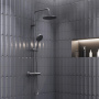 Душевая система c термостатом Damixa  Jupiter 977800300 Душевая система c термостатом Damixa  Jupiter 977800300