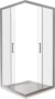 Душевое ограждение GOOD DOOR LATTE CR-80-C-WE  80x80x185 Душевое ограждение GOOD DOOR LATTE CR-80-C-WE  80x80x185