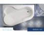 Акриловая ванна VAGNERPLAST SELENA 160x105 Left Акриловая ванна VAGNERPLAST SELENA 160x105 Left