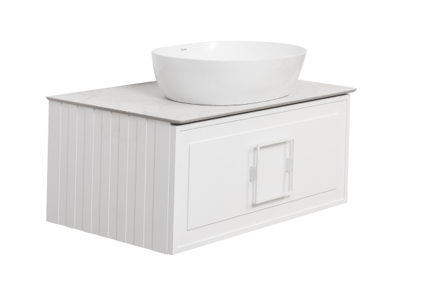 Столешница La Fenice Granite Gray Structural 80 см, Белая FNC-03-PL01-80 Столешница La Fenice Granite Gray Structural 80 см, Белая FNC-03-PL01-80