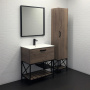 Зеркало Comforty Бредфорд-75 рама серый графит Зеркало Comforty Бредфорд-75 рама серый графит