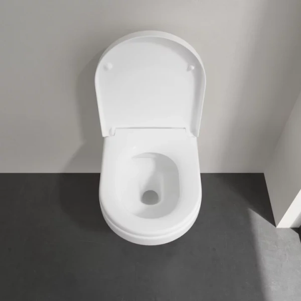 Унитаз подвесной безободковый  Villeroy & Boch Architectura 5684HR01 белый Унитаз подвесной безободковый  Villeroy & Boch Architectura 5684HR01 белый
