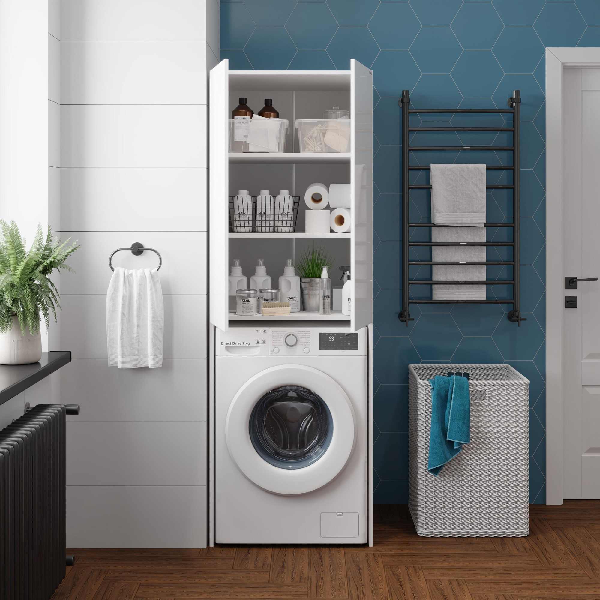 Шкаф Onika Милтон 65 см 306702 напольный белый