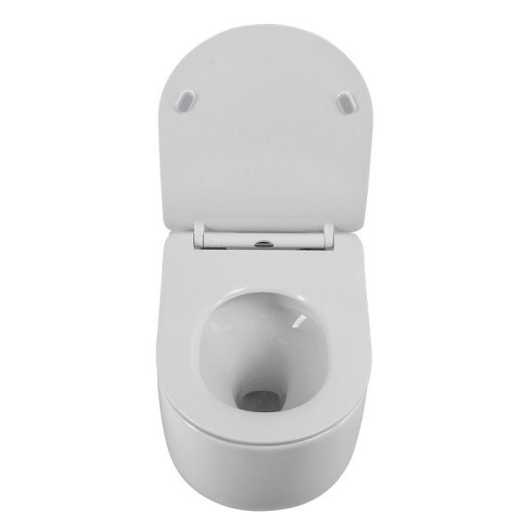 Унитаз подвесной безободковый со смывом  BelBagno SOFT-TOR BB084CH-TOR Унитаз подвесной безободковый со смывом  BelBagno SOFT-TOR BB084CH-TOR