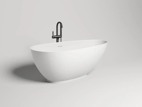 Ванна из искусственного камня Salini Paola 170х80 101512SM белая матовая