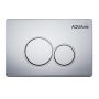 Панель смыва для инсталляции AQUAme AQM4101CR хром Панель смыва для инсталляции AQUAme AQM4101CR хром