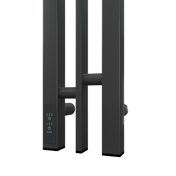 Полотенцесушитель электрический диммер слева 13x80 см Point Фрея PN20718GB графит Полотенцесушитель электрический диммер слева 13x80 см Point Фрея PN20718GB графит