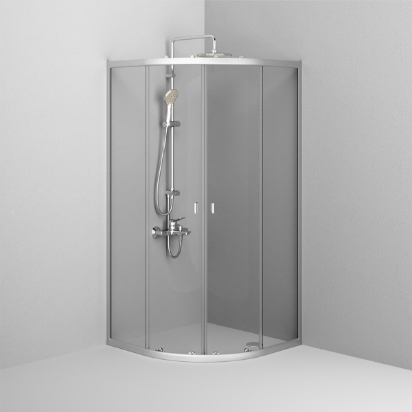 Душевой уголок AM.PM X-Joy 90x180x90 W88G-205-090MT64 профиль хром