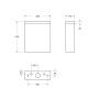 Чаша унитаза безободковая  BelBagno ARDENTE-R BB02093CPR Чаша унитаза безободковая  BelBagno ARDENTE-R BB02093CPR