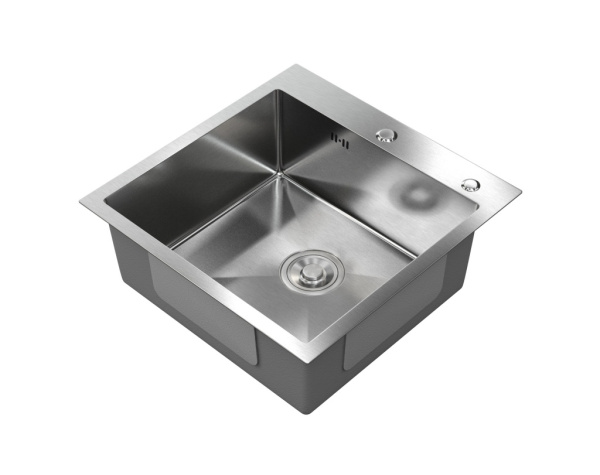 Мойка из нержавеющей стали Santegro 50 см STR5040SC сатин