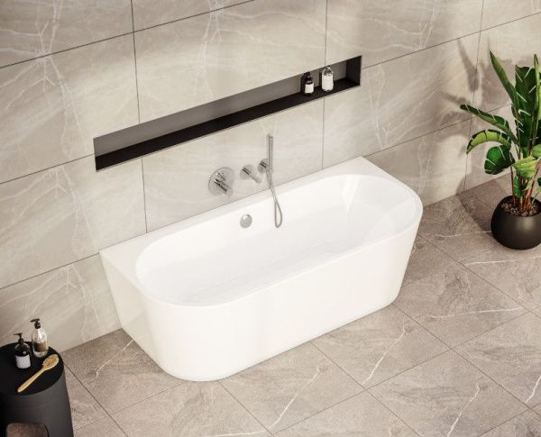 Ванна 180х80х56,5 см VitrA Geo 65420006000 белая Ванна 180х80х56,5 см VitrA Geo 65420006000 белая