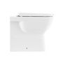 Унитаз приставной  BelBagno LAGO BB128CB Унитаз приставной  BelBagno LAGO BB128CB