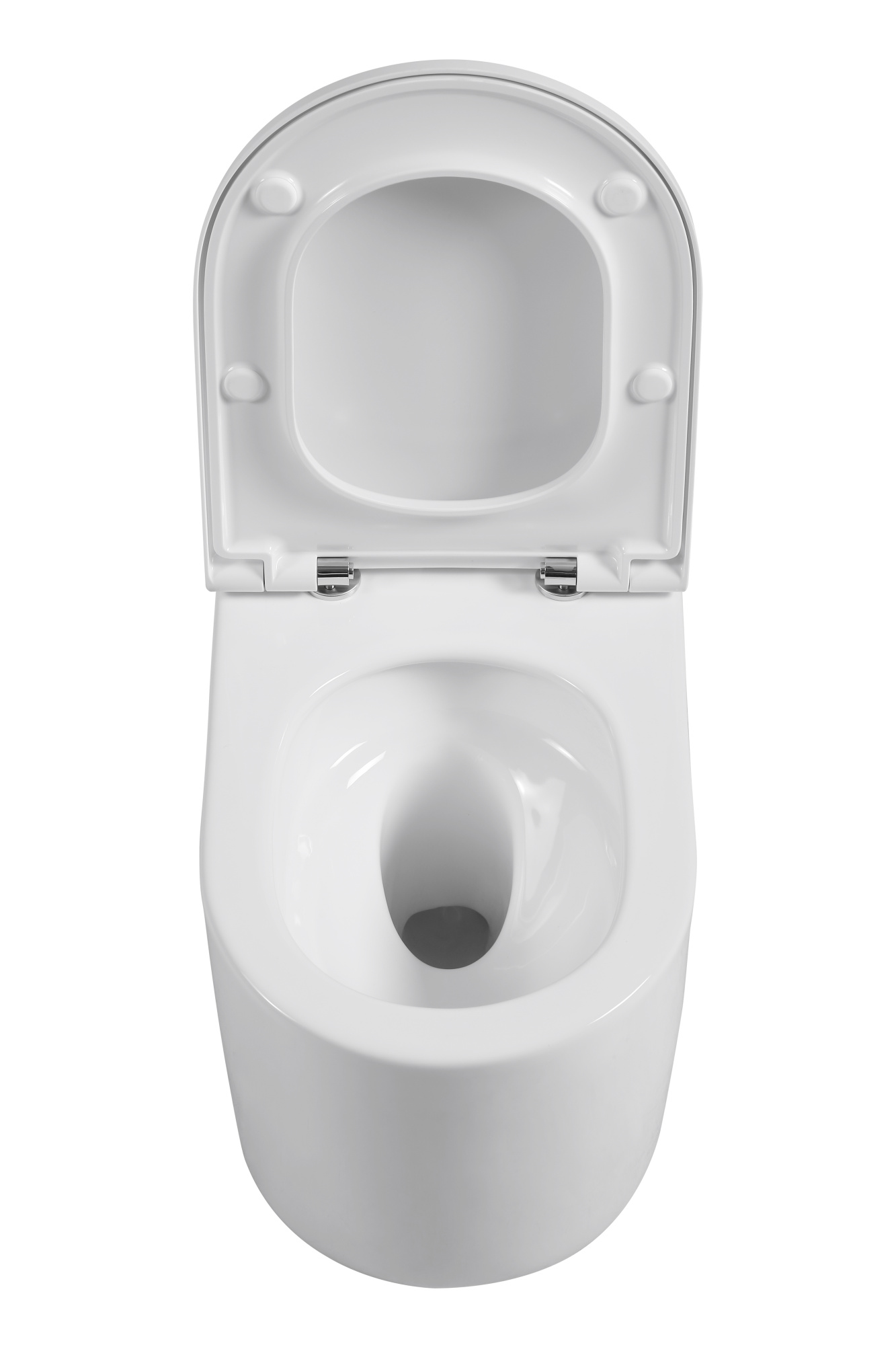 Унитаз подвесной Sapbox Glacier SB0104T3-W безободковый с микролифтом