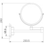 Зеркало увеличительное HAIBA HB6108 Зеркало увеличительное HAIBA HB6108