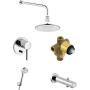 Душевая система в  Kludi BOZZ 386310576 хром Душевая система в  Kludi BOZZ 386310576 хром