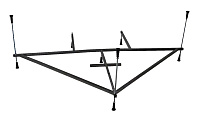 Каркас для ванны Vagnerplast Plejada 150x150 VPK150150P