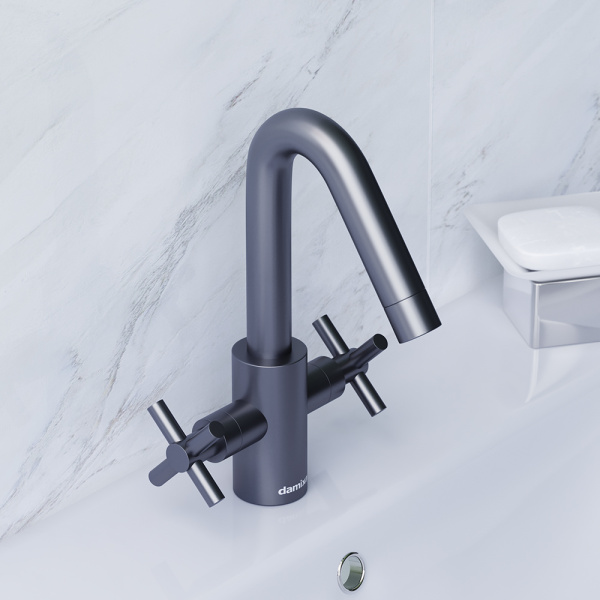 Смеситель для раковины Damixa NEO CLASSIC 270210000 графит Смеситель для раковины Damixa NEO CLASSIC 270210000 графит
