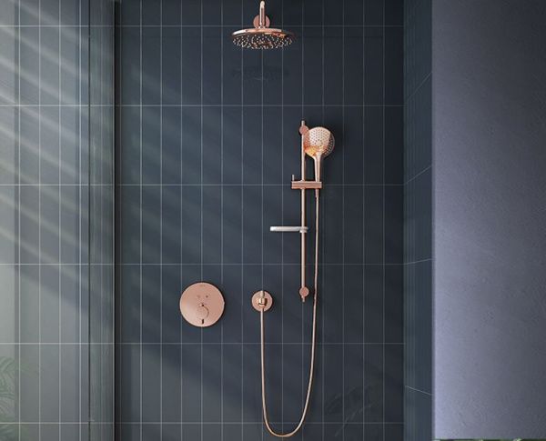 Душевая система VitrA Bliss A4574326EXP медь Душевая система VitrA Bliss A4574326EXP медь