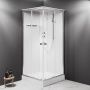 Душевая кабина 90x90 AM.PM X-Joy W94C-403-090MT стекло прозрачное профиль хромматовый Душевая кабина 90x90 AM.PM X-Joy W94C-403-090MT стекло прозрачное профиль хромматовый