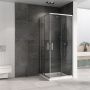 Душевой уголок 80x80 ABBER Schwarzer Diamant AG020805 профиль хром стекло прозрачное Душевой уголок 80x80 ABBER Schwarzer Diamant AG020805 профиль хром стекло прозрачное