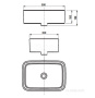 Раковина Roca Mila 35х50 32700B000 Раковина Roca Mila 35х50 32700B000