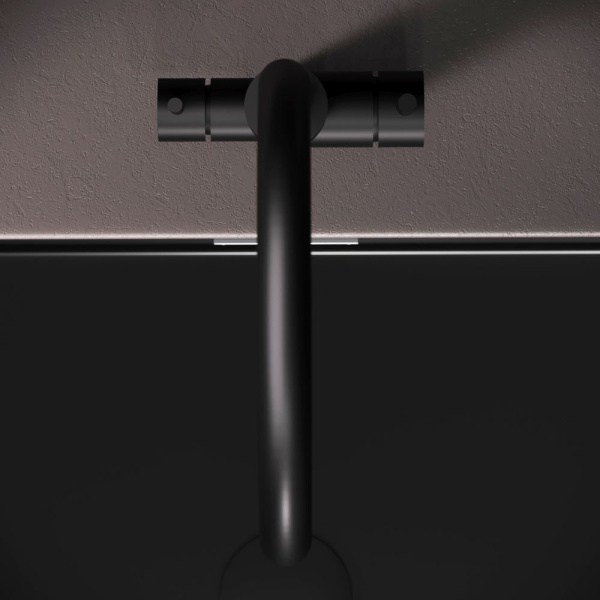 Смеситель для кухонной мойки Am.Pm X-Joy S с каналом для фильтра F85B07722 черный матовый