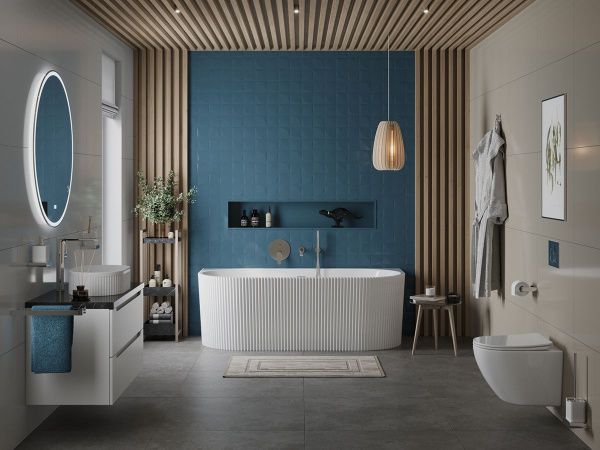 Акриловая ванна отдельнотоящая 170x80 см BelBagno  BB713-1700-800 белый