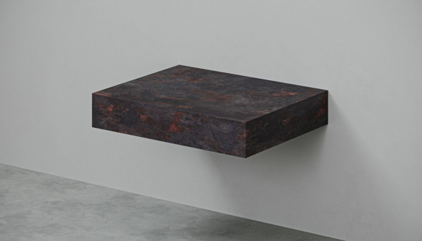 Столешница влагостойкая VELVEX Unit 60x50x11 подземный чугун Столешница влагостойкая VELVEX Unit 60x50x11 подземный чугун