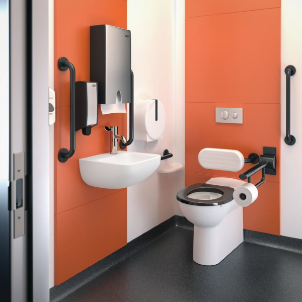 Складной поручень 65 см Ideal Standard CONTOUR S6361RN Складной поручень 65 см Ideal Standard CONTOUR S6361RN