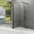 Душевая стенка 100x200 RAVAK Walk In-Wall-100 v.200 профиль черный стекло прозрачное GW9WA0300Z1 Душевая стенка 100x200 RAVAK Walk In-Wall-100 v.200 профиль черный стекло прозрачное GW9WA0300Z1