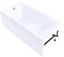 Акриловая ванна Aquanet Bright 00239666 155x70 с каркасом