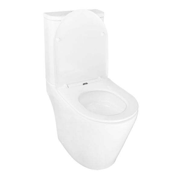 Унитаз-компакт Azario Berton AZ-6093 безободковый с микролифтом