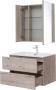 Мебель для ванной Aquanet Алвита New 80 подвесная дуб веллингтон белый